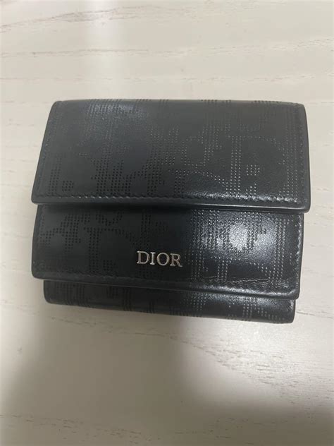 dior 三つ折り財布 メンズ